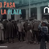 Todo pasa por la plaza. IV Centenario de la plaza Mayor de Madrid.. Poster Design, Graphic Design, Advertising, Photograph, Art Direction, and Marketing project by Lucía Alonso Macía - 10.21.2017