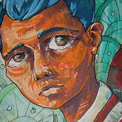 El último adios . Un projet de Dessin de portrait, Illustration traditionnelle , et Peinture de Arantxa Vinardell - 21.11.2015