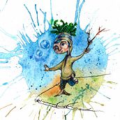 ilustraciones para "Las esferas del universo". Un projet de Dessin artistique et Illustration traditionnelle de Arantxa Vinardell - 18.01.2018