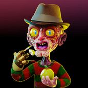 HALLOWEEN 2018. Un proyecto de 3D, Concept Art, Diseño de personajes 3D y Modelado 3D de Manu Berjillos - 22.10.2018