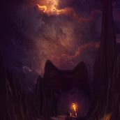 Tierras del Rey Nocturno. Traditional illustration project by yersonjair - 10.22.2018
