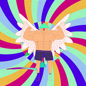 AXN SPIN - Lo llevas dentro ID 1. Animation, 2D Animation, and Drawing project by Miguel El Mueso - 10.25.2018