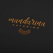 Mandarina Catering. Design, Logo Design, and Graphic Design project by Vale Petit - 10.23.2018