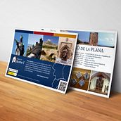Rutas Jaume I / Diseño postales / Diseño gráfico. Graphic Design project by Cecilia Rodríguez Romero - 10.24.2018