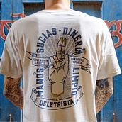Estampación Camisetas para el rotulista El Deletrista. Printing project by Print Workers Barcelona - 10.24.2018