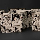 Claro de luna. Arts, Crafts, Comic, Graphic Design, Bookbinding, and Screen Printing project by Susana Rodríguez - 06.05.2016