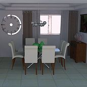 Renders Apartment 2. 3D, Interior Architecture, Design, Interior Design, and Lighting Design project by Sini Alexandra Valdez Hidalgo - 10.25.2018