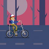 Mi Proyecto del curso: Animación y diseño de personajes en After Effects. Un proyecto de Animación de personajes y Motion Graphics de Miguel Lama - 26.10.2018