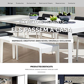 Web  dinteriors. Un proyecto de Desarrollo Web y Diseño gráfico de Mustapha Attalib Bachir - 26.10.2018