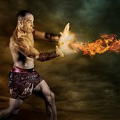Fireball. Photo Retouching, and Photograph project by Dorian Orendain - 04.09.2014