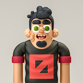 Yo!. 3D project by Danilo da Rocha - 10.29.2018