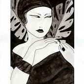 Mi Proyecto del curso: Introducción a la ilustración con tinta china. Drawing, Traditional illustration, and Painting project by Israel Hernández - 10.29.2018