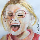 Mi Proyecto del curso: Retrato ilustrado en acuarela. Een project van  Beeldende kunst van Elena Martínez Diosdado - 29.10.2018
