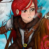 Aisha, The Hunter. Concept Art, and Character Design project by Osmar Garduño Muñoz - 11.08.2018