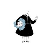 NOCHE DE HALLOWEEN . Un proyecto de Animación, Animación 2D, Animación de personajes, Bellas Artes, Dibujo, Dirección de arte, Diseño, Diseño de personajes, Ilustración tradicional, Ilustración digital y Pintura de Irene Bofill García - 30.10.2018