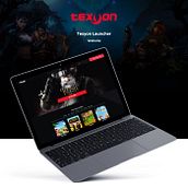 Texyon Games Launcher Website. Web Development, Web Design, and Digital Marketing project by Sergio García Perona - 10.30.2018
