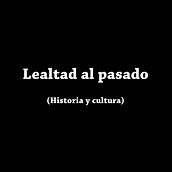Lealtad al pasado. Film, Photograph, Post-production, and Video project by Teresa Gil Lumeras - 10.30.2018