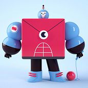 Space Rangers Personajes 3D. 3D, Traditional illustration, and 3D Modeling project by Daniel Dominguez - 10.30.2018