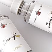 Diseño de Etiquetas - Liquidos Premium para cigarrillos. Projekt z dziedziny Projektowanie opakowań użytkownika David Borda - 08.09.2017