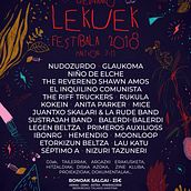 Lekuek Festibala. Graphic Design, Traditional illustration, and Digital Illustration project by Angela Lopez Rafael - 12.20.2017