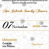 Invitación. Poster Design project by Daniel Torres - 10.31.2018
