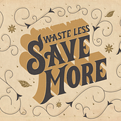 Save More. Lettering, Design, Traditional illustration, T, and pograph project by Ale Hernández - 10.31.2018