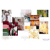 Mini Colección para el Reto TRENDY PATTERNS 2. Een project van  Ontwerp,  Modeontwerp y Patroonontwerp van Luisa Crstina Avella Molina - 29.08.2018