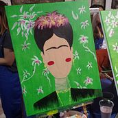Frida Khalo. Een project van  Concept art van Beatriz Segura - 01.11.2018