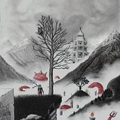 Mi Proyecto del curso: Introducción a la ilustración con tinta china. Projekt z dziedziny  Sztuki piękne, Trad, c i jna ilustracja użytkownika Carlos Proaño - 21.12.2018