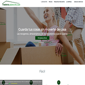 Trasteros a domicilio. Traditional illustration, Web Design, and Web Development project by Francisco Barreto garcía - 11.01.2018