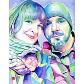 Watercolor portraits. Un progetto di Disegno di ritratti, Illustrazione tradizionale, Pittura, Pittura ad acquerello, Belle arti e Disegno realistico di Natalia Vallès López - 02.11.2018