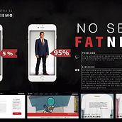 No seas Fatness Big Idea Ein Projekt aus dem Bereich Design, Grafikdesign und Werbung von EDWIN RENDEROS - 02.11.2018