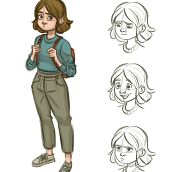 Character design. Animation, 2D Animation, and Character Design project by Bea Estévez Álvarez - 11.03.2018