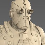 Robot. 3D project by Gerardo Starna - 04.04.2018