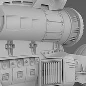 Sci-Fi Motorcycle. 3D project by Gerardo Starna - 06.12.2018