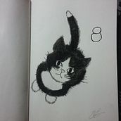 Gatos. Un proyecto de Ilustración tradicional de Gabriela Fronteck - 05.11.2018