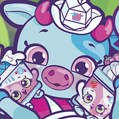 SHOPKINS WILD STYLE. Serie animada para GIOCHI PREZIOSI. 2D Animation, and Character Animation project by Camilo Reina Soto - 11.01.2018