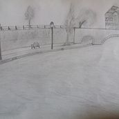 Instantánea de una tarde de verano en Estrasburgo. Een project van  Artistieke tekening van Laura Mármol - 06.11.2018