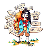Au pair experience. Un proyecto de Bocetado, Cómic, Dibujo, Dibujo a lápiz, Diseño de personajes e Ilustración tradicional de Marcella Gi - 06.02.2018