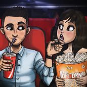 Ilustraciones de la vida diaria.. Animation, Drawing, Traditional illustration, and Digital Illustration project by Albert Quiñonero Ayllón - 08.06.2018