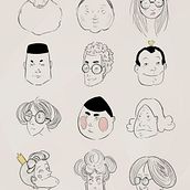 PRIMER CONTACTO CON EL CARTOON . 2D Animation, Sketching, Drawing, Character Design, Portfolio Development, Traditional illustration, and Digital Illustration project by Sara Vega - 11.06.2018