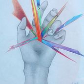 Nuestras manos son la mejor herramienta para mostrar lo que nuestros ojos ven . Fine Arts, Creativit, Drawing, Pencil Drawing, Artistic Drawing, Portrait Drawing, and Traditional illustration project by Fernando Correa Fernández - 11.07.2018