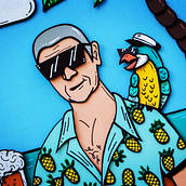 .FABS.. Un progetto di Disegno artistico, Character design, Collage, Arte concettuale, Artigianato, Creatività, Design, Illustrazione tradizionale, Pittura e Papercraft di Cath Vel - 01.02.2018