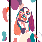 Explosion. Un progetto di Disegno artistico, Illustrazione digitale, Disegno, Graphic design, Illustrazione tradizionale, Disegno di ritratti e Illustrazione vettoriale di Marta Montoro - 07.11.2018