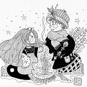 Inktober 2018. Traditional illustration, Drawing, and Artistic Drawing project by Tatiana D. Ligorria - 11.08.2018