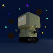 Flopp-Y | Mi Proyecto del curso: Introducción a la creación de personajes y modelado 3D con Maya. Game Design, and 3D Character Design project by Bernardo Garcia Carvalho - 11.08.2018