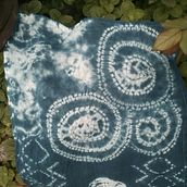 Textil con añil. Printing project by Mercy Barrera - 11.09.2018