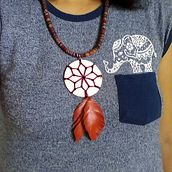 Collar ceramica. Jewelr, and Design project by Mercy Barrera - 11.09.2018