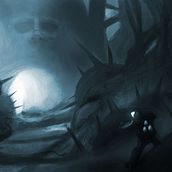 Bocetos Concept Art en Photoshop. Concept Art, and Set Design project by Reynaldo Mallea - 11.09.2018
