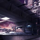 Matte Painting/Concept Art en photoshop. Concept Art, Graphic Design, and Set Design project by Reynaldo Mallea - 11.09.2018